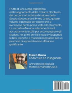 Retro di copertina del libro Chitarriamo